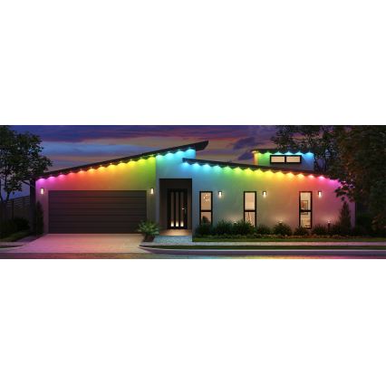 Nanoleaf - Rozšiřovací sada LED RGBCW Stmívatelný venkovní řetěz 10xLED/7,2W/230V 5m 2200-6500K IP67 Wi-Fi