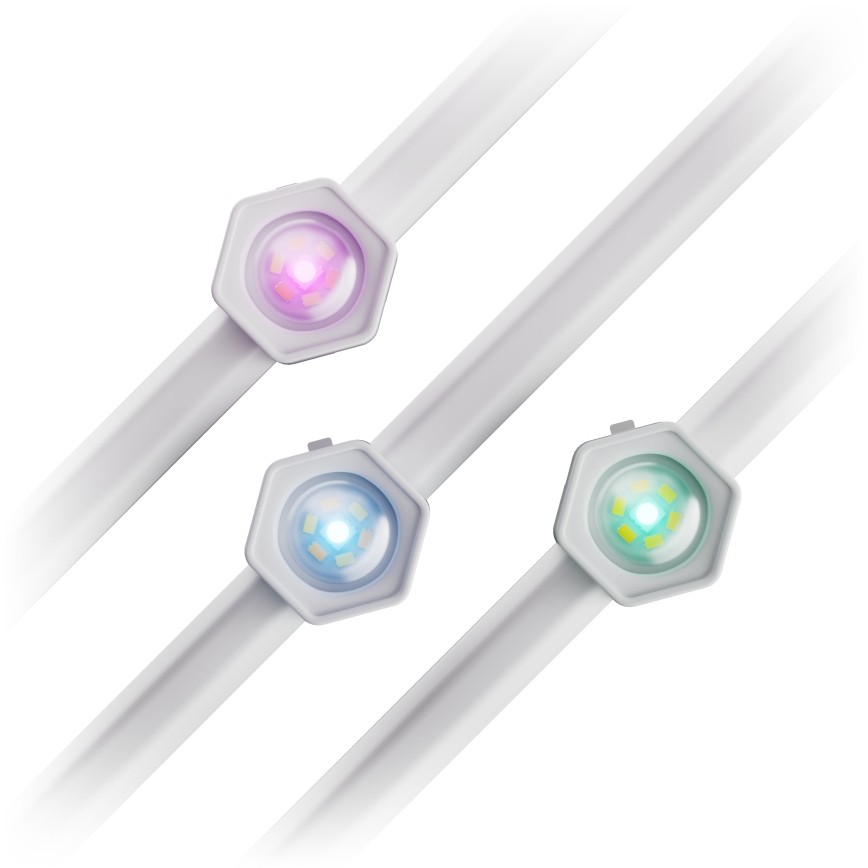 Nanoleaf - LED RGBCW Stmívatelný venkovní řetěz 30xLED/2,4W/230V 15m 2200-6500K IP67 Wi-Fi + dálkové ovládání