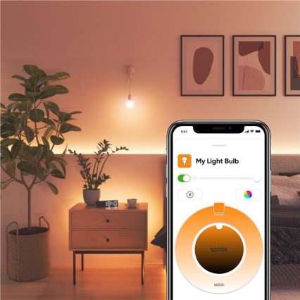 LED RGBW Stmívatelná žárovka ESSENTIALS A60 E27/8,5W/230V CRI90 2700-6500K Wi-Fi - Nanoleaf