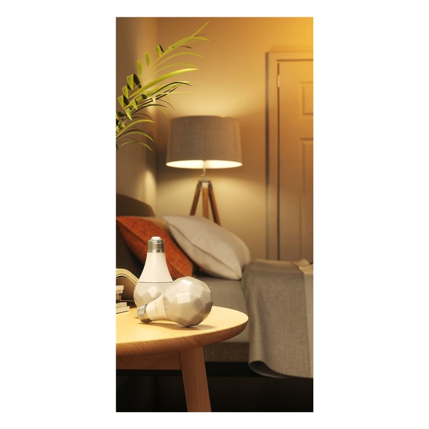 LED RGBW Stmívatelná žárovka ESSENTIALS A60 E27/8,5W/230V CRI90 2700-6500K Wi-Fi - Nanoleaf