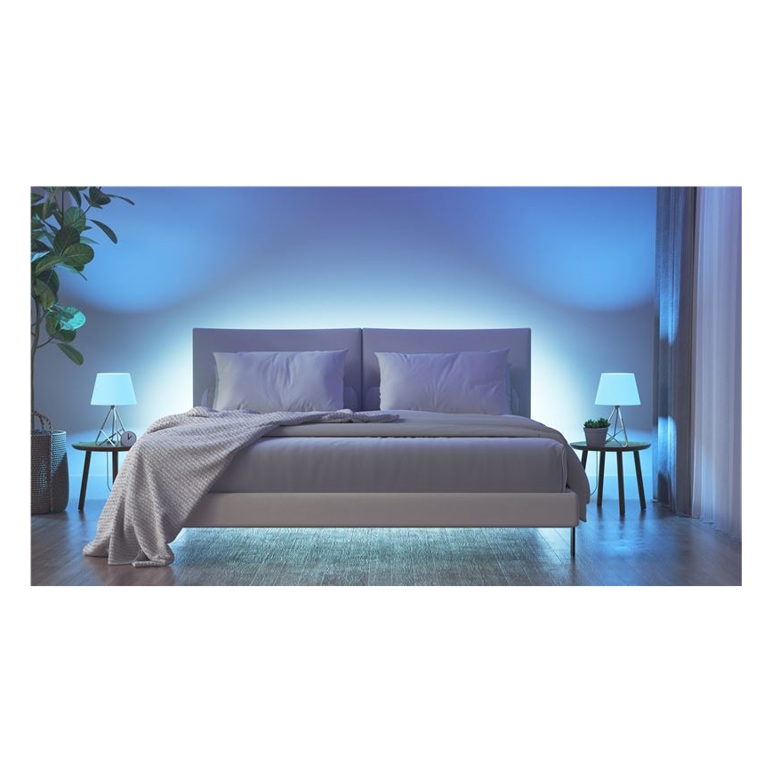 SADA 3x LED RGBW Stmívatelná žárovka ESSENTIALS A60 E27/8,5W/230V CRI 90 2700-6500K Wi-Fi - Nanoleaf