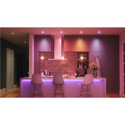 SADA 3x LED RGBW Stmívatelná žárovka ESSENTIALS A60 E27/8,5W/230V CRI 90 2700-6500K Wi-Fi - Nanoleaf