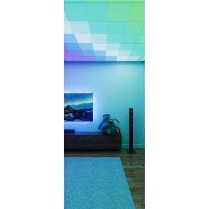 Nanoleaf - SADA 3x LED RGBW Stmívatelné stropní svítidlo SKYLIGHT 1xLED/18W/230V + 2xLED/16W/230V 2700-6500K Wi-Fi