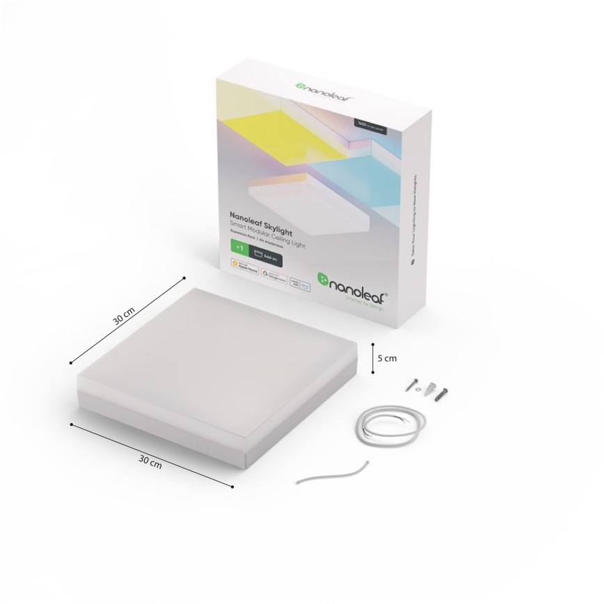 Nanoleaf - Rozšiřovací sada LED RGBW Stmívatelné svítidlo SKYLIGHT LED/16W/230V 2700-6500K Wi-Fi