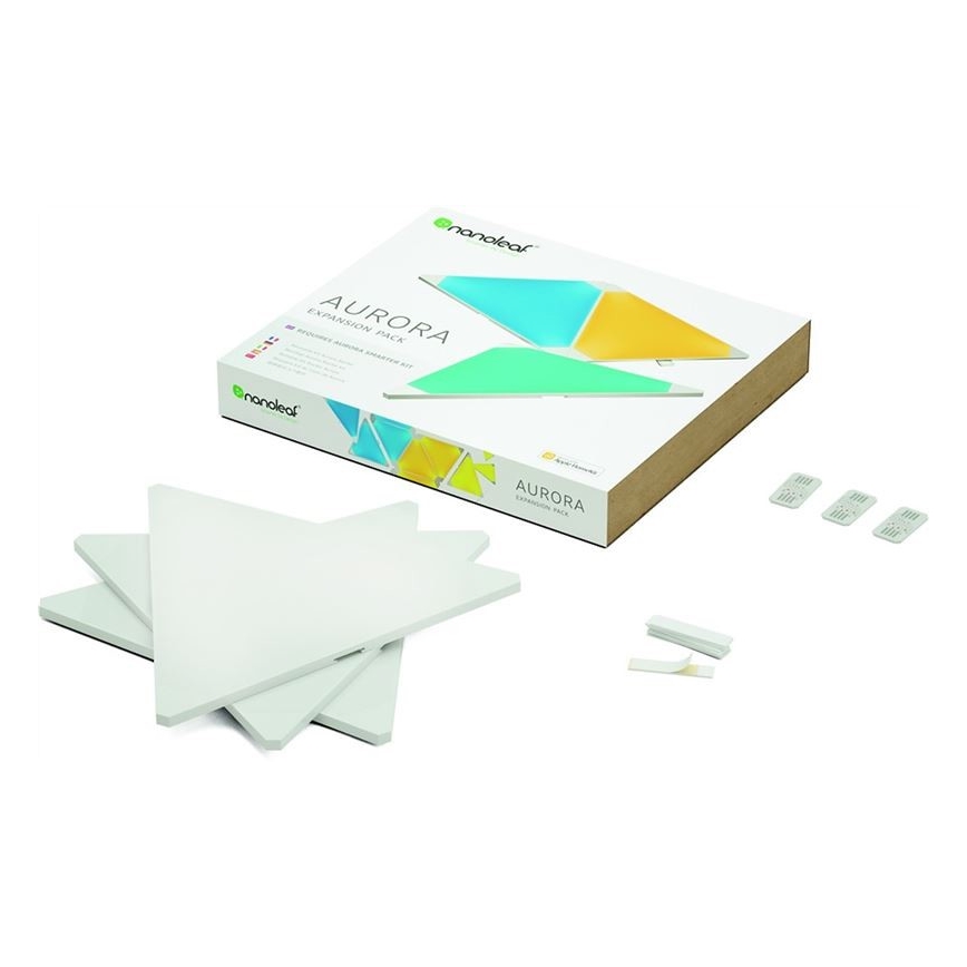 Nanoleaf - SADA 3x LED RGB Stmívatelný panel AURORA LED/2W/230V Wi-Fi