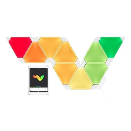 Nanoleaf - SADA 9x LED RGB Stmívatelný panel RHYTHM LED/2W/230V Wi-Fi