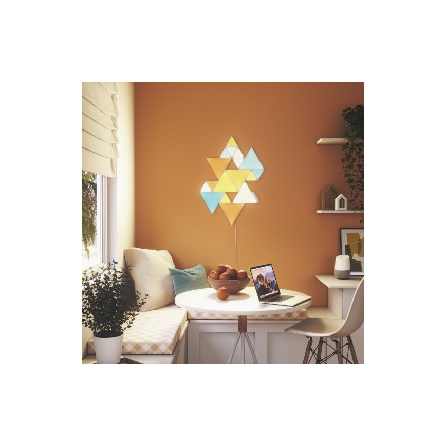 Nanoleaf - SADA 9x LED RGB Stmívatelný panel RHYTHM LED/2W/230V Wi-Fi