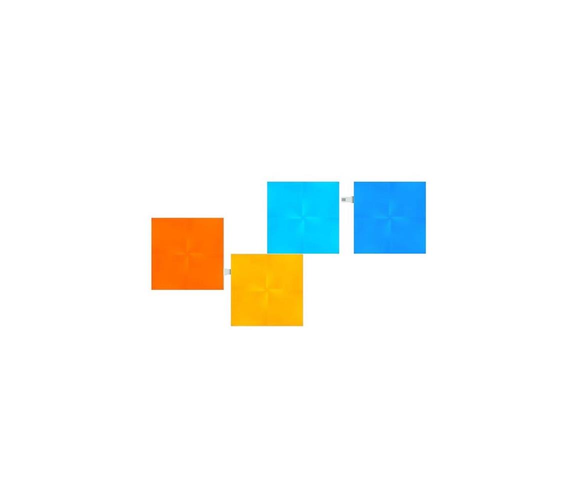 Nanoleaf Nanoleaf NL29-0001SW-4PK - SADA 4x LED RGB Stmívatelný panel CANVAS LED/1W/230V NL0011