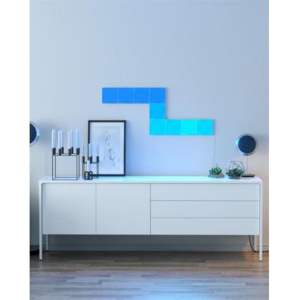 Nanoleaf - SADA 17x LED RGB Stmívatelný panel CANVAS LED/1W/230V Wi-Fi