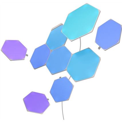 Nanoleaf - SADA 9x LED RGB Stmívatelný panel SHAPES HEXAGON LED/2W/230V 1200-6500K Wi-Fi