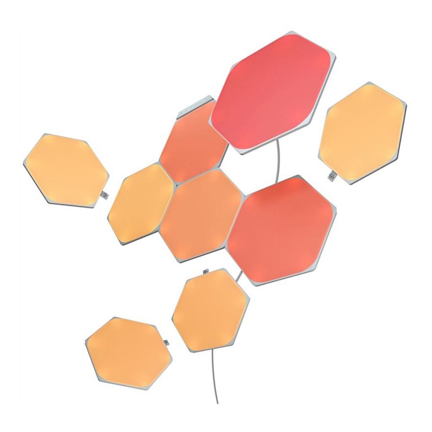 Nanoleaf - SADA 9x LED RGB Stmívatelný panel SHAPES HEXAGON LED/2W/230V 1200-6500K Wi-Fi