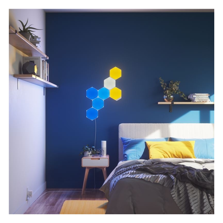 Nanoleaf - SADA 15x LED RGB Stmívatelný panel LED/2W/230V 1200-6500K Wi-Fi