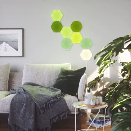Nanoleaf - SADA 15x LED RGB Stmívatelný panel LED/2W/230V 1200-6500K Wi-Fi