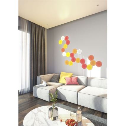 Nanoleaf - SADA 15x LED RGB Stmívatelný panel LED/2W/230V 1200-6500K Wi-Fi