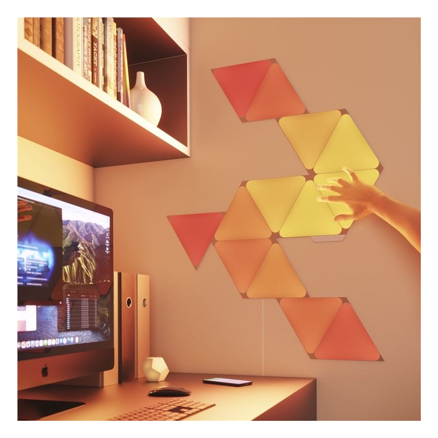 Nanoleaf - SADA 3x LED RGB Stmívatelný panel TRIANGLES LED/1W/230V Wi-Fi
