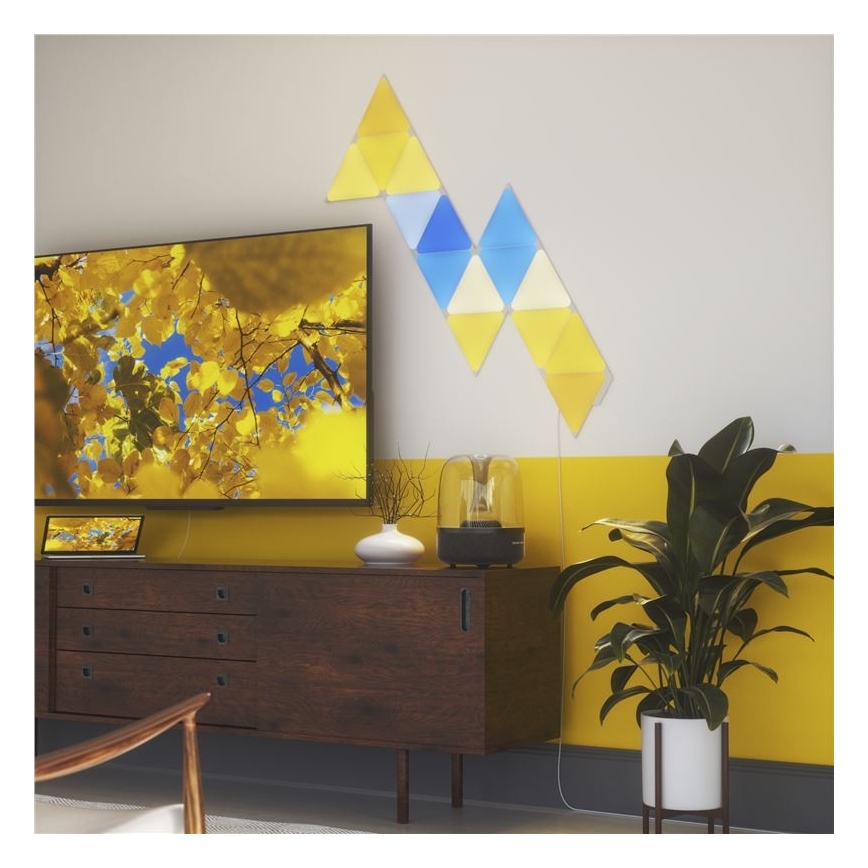 Nanoleaf - SADA 3x LED RGB Stmívatelný panel TRIANGLES LED/1W/230V Wi-Fi
