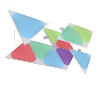 Nanoleaf - Rozšiřovací SADA 10x LED RGB Stmívatelný panel TRIANGLES LED/0,5W/230V Wi-Fi