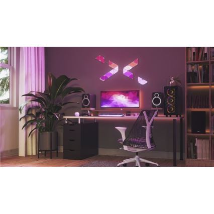 Nanoleaf - Rozšiřovací SADA 10x LED RGB Stmívatelný panel TRIANGLES LED/0,5W/230V Wi-Fi