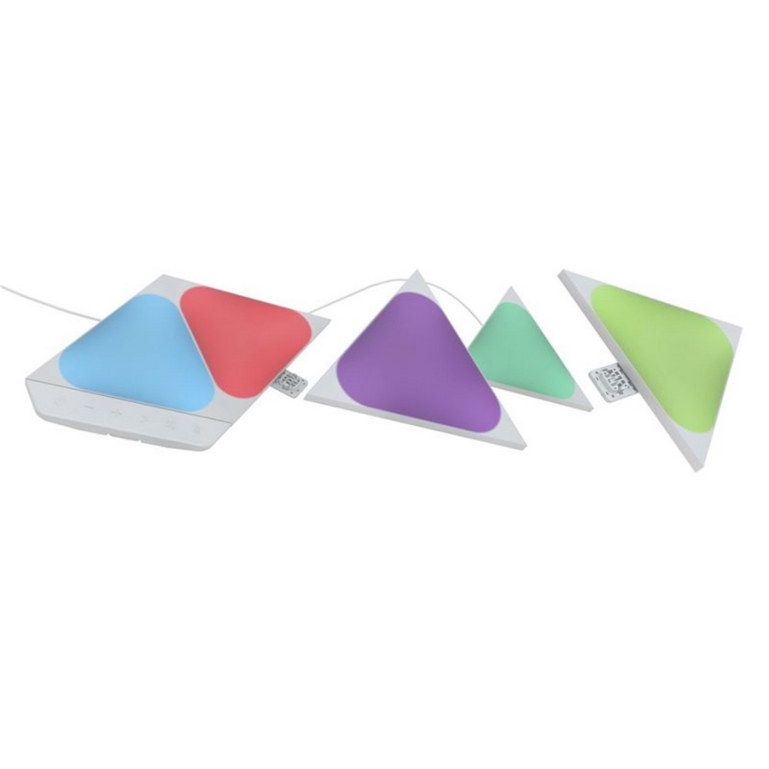 Nanoleaf - SADA 5x LED RGB Stmívatelný panel TRIANGLES LED/0,5W/230V 1200-6500K Wi-Fi