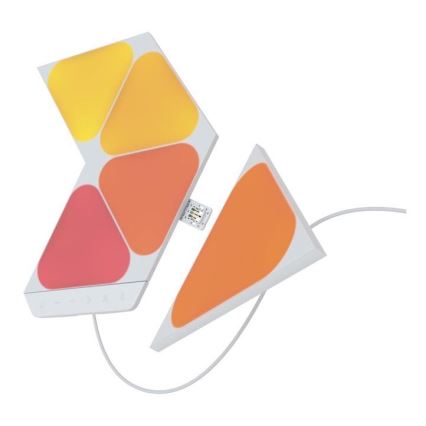 Nanoleaf - SADA 5x LED RGB Stmívatelný panel TRIANGLES LED/0,5W/230V 1200-6500K Wi-Fi