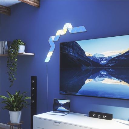 Nanoleaf - SADA 5x LED RGB Stmívatelný panel TRIANGLES LED/0,5W/230V 1200-6500K Wi-Fi