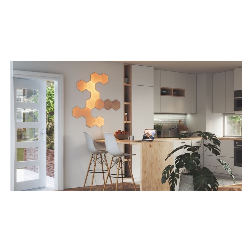 Nanoleaf - SADA 13x LED Stmívatelný panel HEXAGONS LED/2W/230V Wi-Fi