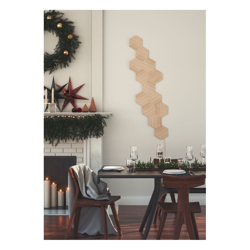 Nanoleaf - SADA 13x LED Stmívatelný panel HEXAGONS LED/2W/230V Wi-Fi