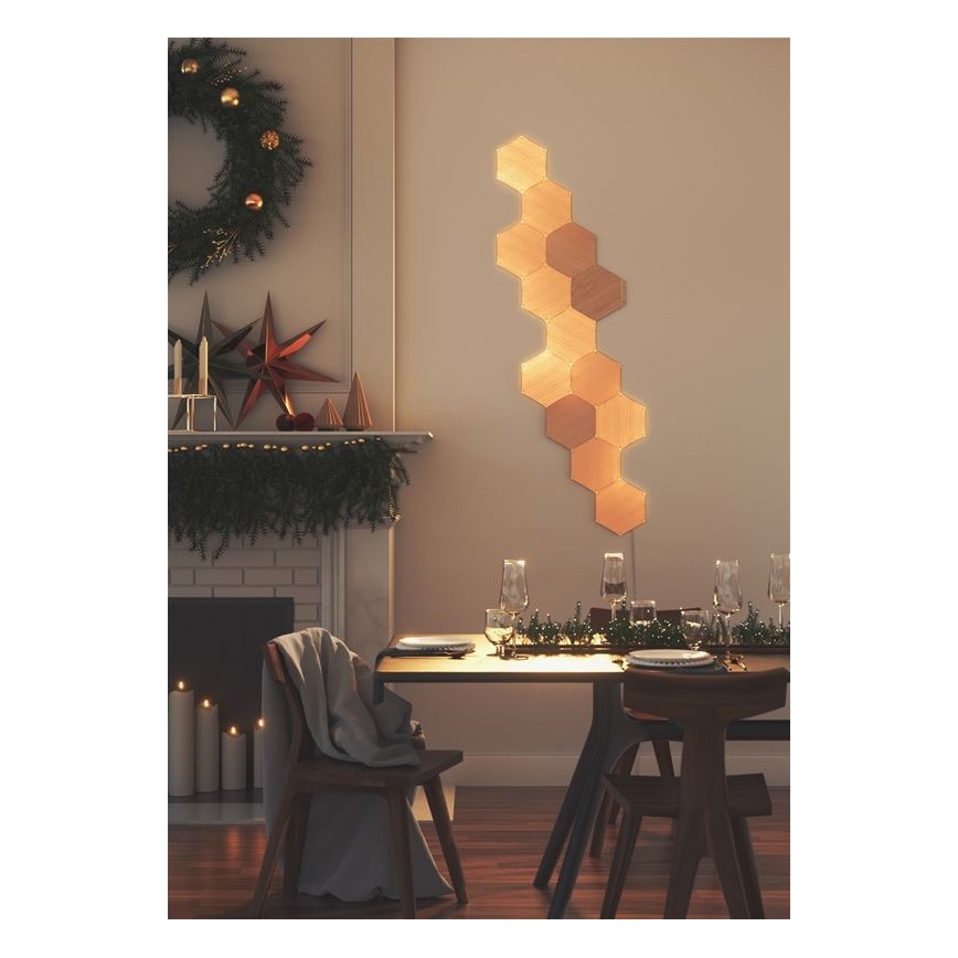 Nanoleaf - SADA 13x LED Stmívatelný panel HEXAGONS LED/2W/230V Wi-Fi