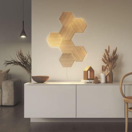 Nanoleaf - SADA 7x LED Stmívatelný panel HEXAGONS LED/2W/230V Wi-Fi