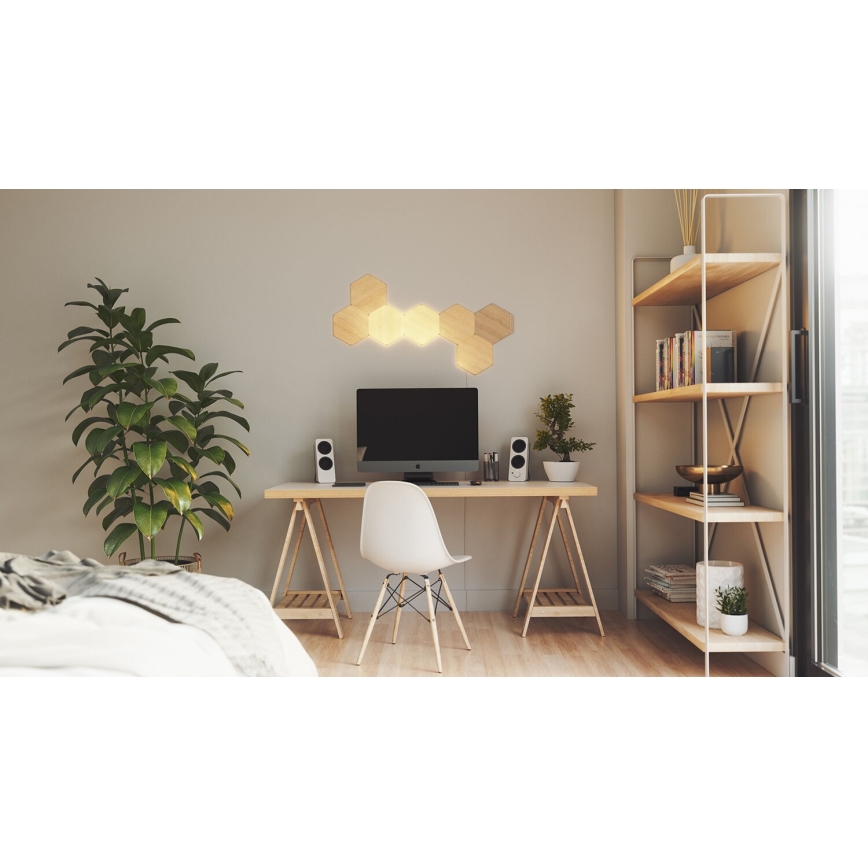 Nanoleaf - SADA 7x LED Stmívatelný panel HEXAGONS LED/2W/230V Wi-Fi