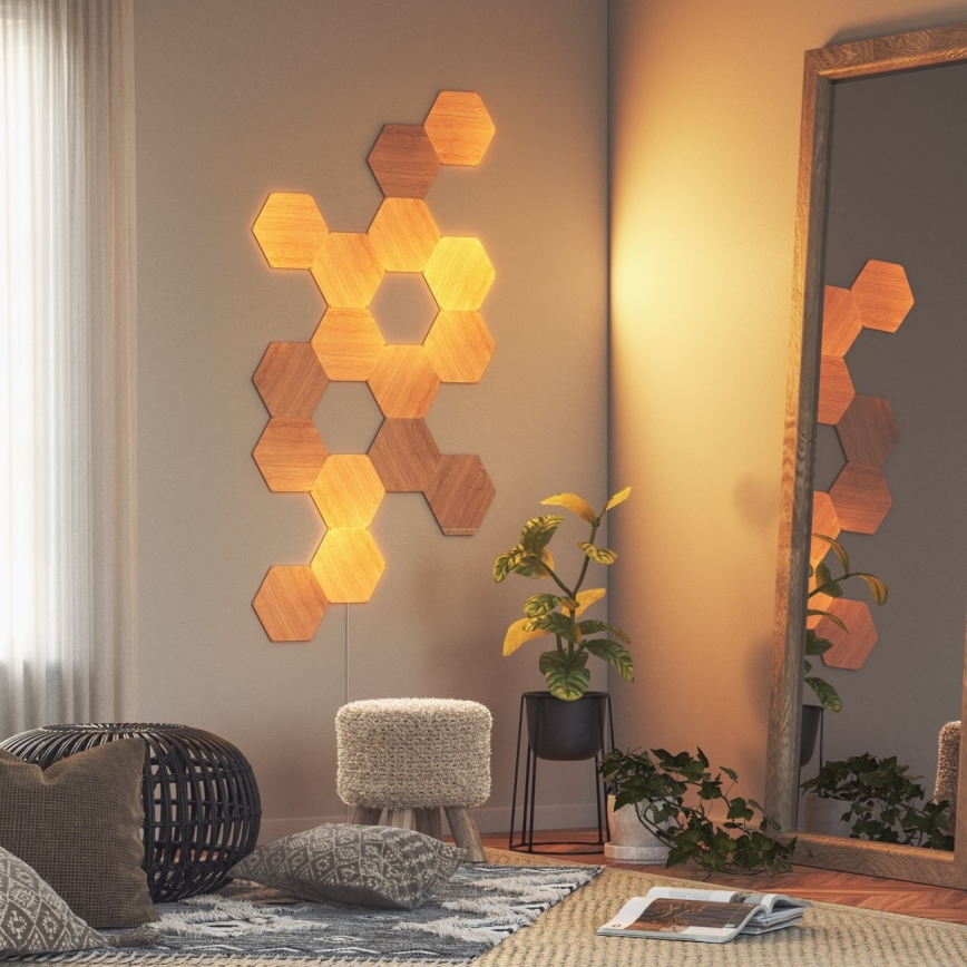 Nanoleaf - SADA 7x LED Stmívatelný panel HEXAGONS LED/2W/230V Wi-Fi