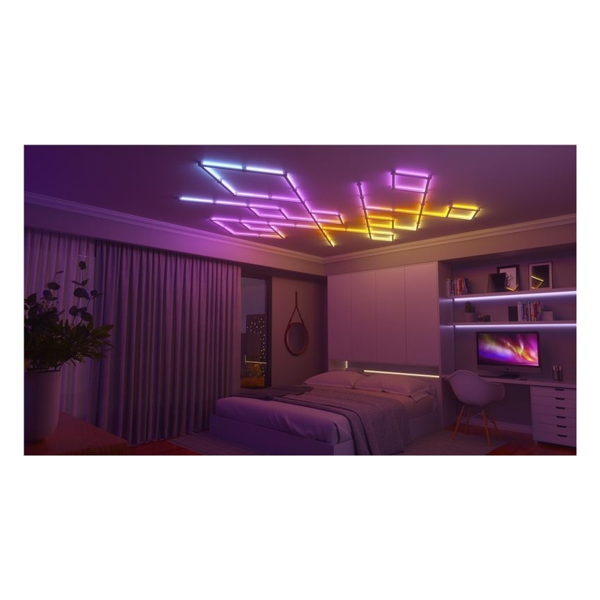 Nanoleaf - Rozšiřovací sada 3x LED RGBW Stmívatelná lišta LINES LED/2W/230V 1200-6000K Wi-Fi