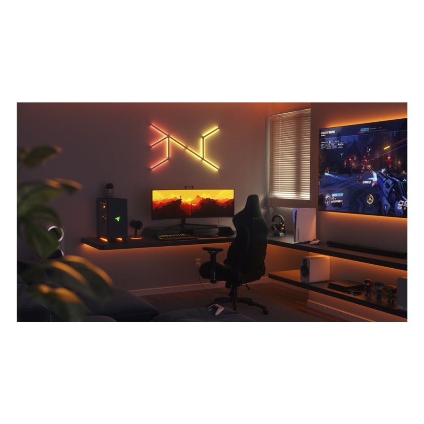 Nanoleaf - SADA 9x LED RGBW Stmívatelná lišta LINES LED/2W/230V 1200-6000K Wi-Fi