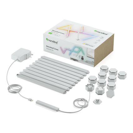 Nanoleaf - SADA 9x LED RGBW Stmívatelná lišta LINES LED/2W/230V 1200-6000K Wi-Fi