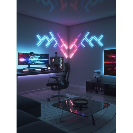 Nanoleaf - Rozšiřovací SADA 3x LED RGBW Stmívatelná lišta LINES LED/2W/230V 1200-6000K Wi-Fi