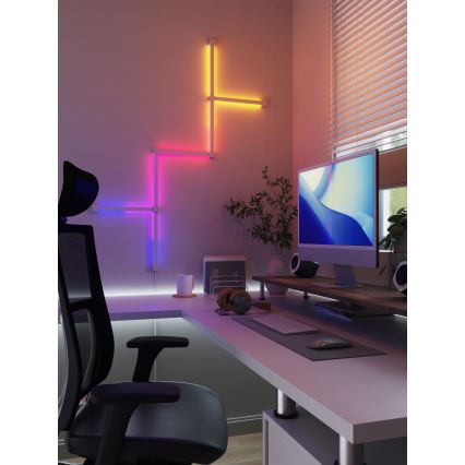 Nanoleaf - Rozšiřovací SADA 3x LED RGBW Stmívatelná lišta LINES LED/2W/230V 1200-6000K Wi-Fi