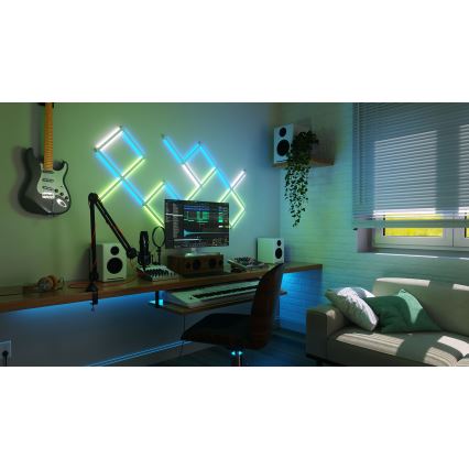 Nanoleaf - SADA 4x LED RGBW Stmívatelná lišta LINES LED/2W/230V 1200-6000K Wi-Fi