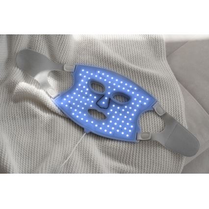Nanoleaf - LED RGB+IR Obličejová terapeutická maska LED/5W/2500 mAh + dálkové ovládání