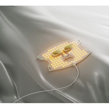 Nanoleaf - LED RGB+IR Obličejová terapeutická maska LED/5W/2500 mAh + dálkové ovládání