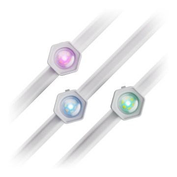 Nanoleaf - Rozšiřovací sada LED RGBCW Stmívatelný venkovní řetěz 10xLED/7,2W/230V 5m 2200-6500K IP67 Wi-Fi