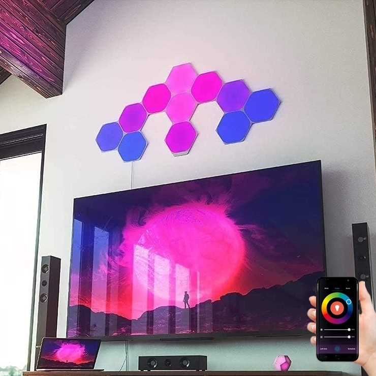 Nanoleaf - SADA 15x LED RGB Stmívatelný panel LED/2W/230V 1200-6500K Wi-Fi