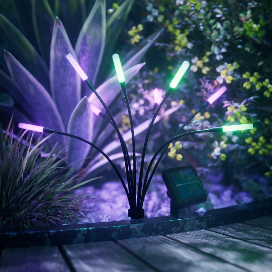 Nanoleaf - SADA 2x LED RGBW Solární lampa LED/1200 mAh IP65 + dálkové ovládání