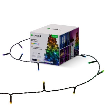 Nanoleaf - LED RGBW Venkovní vánoční řetěz ESSENTIALS 300xLED 2x12m 2700-6500K Wi-Fi IP67
