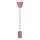 Napájecí kabel 1xE27/60W/230V beton/červená