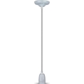 Napájecí kabel 1xE27/60W/230V šedá/porcelán