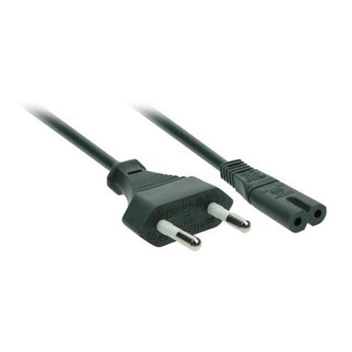 Napájecí kabel pro AV zařízení 230V/2,5A, 2-pin