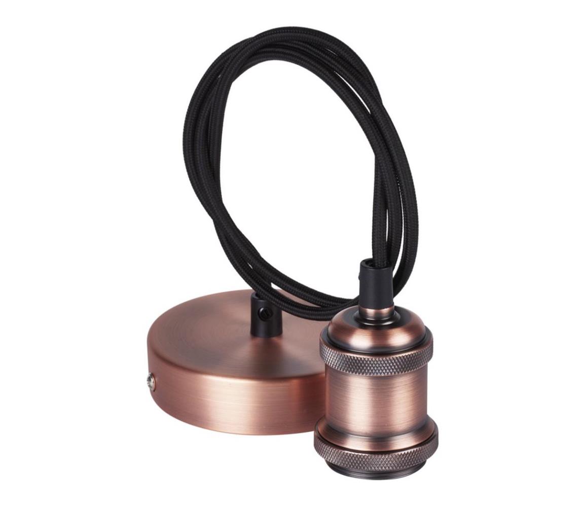 EMOS Napájecí kabel VINTAGE E27 měď EMS346