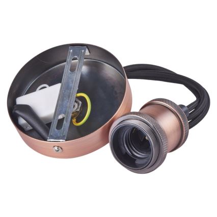 Napájecí kabel VINTAGE E27 měď