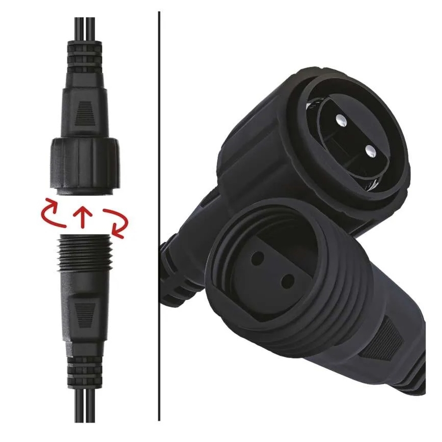 Napájecí zdroj pro vánoční spojovací osvětlení 12W/230V IP44