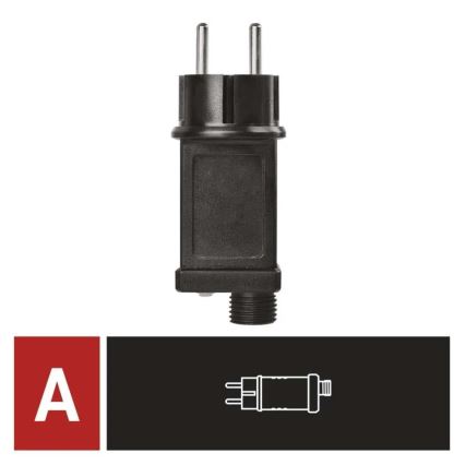 Napájecí zdroj pro vánoční spojovací osvětlení 12W/230V IP44